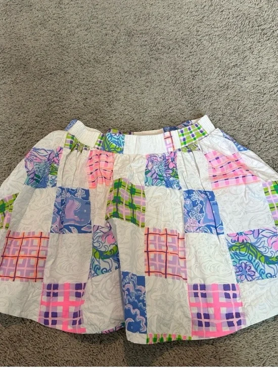 Lilly Pulitzer Dani skirt Patch me If You Can - Picture 3 of 5